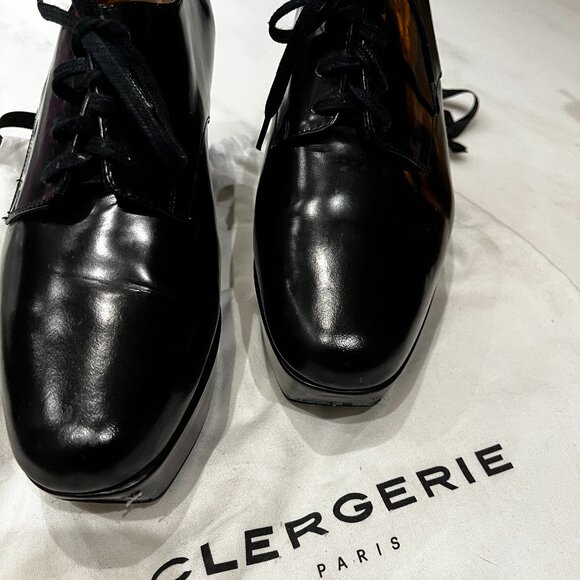 Robert Clergerie Lassor Wedge Oxfords - Picture 1 of 5